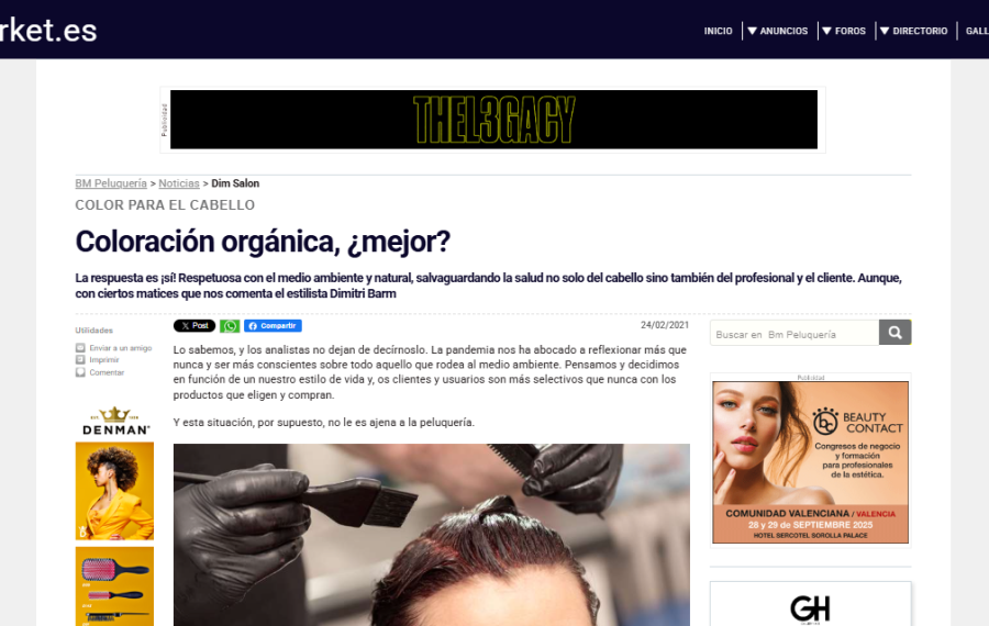 Coloración orgánica, ¿mejor?